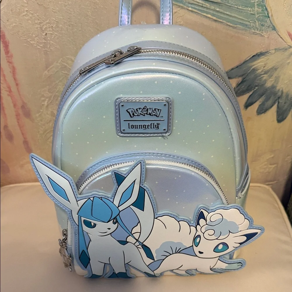 Loungefly Pokémon Ice Type Winter iridescent New! hard Tag